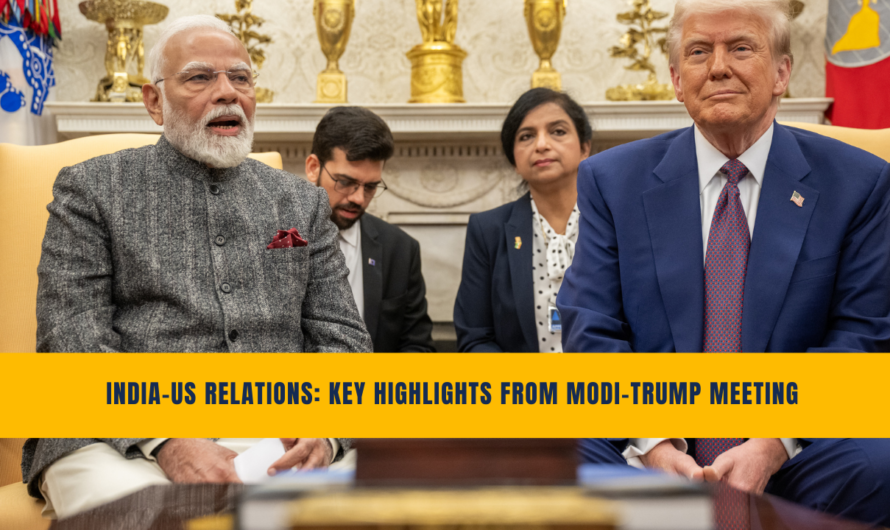 India-US Relations: Key Highlights from Modi-Trump Meeting