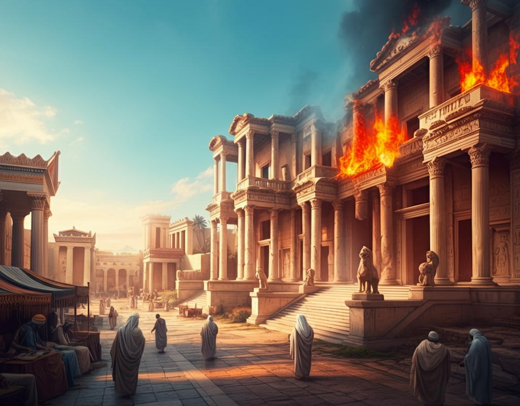 Who Burned the Library of Alexandria?