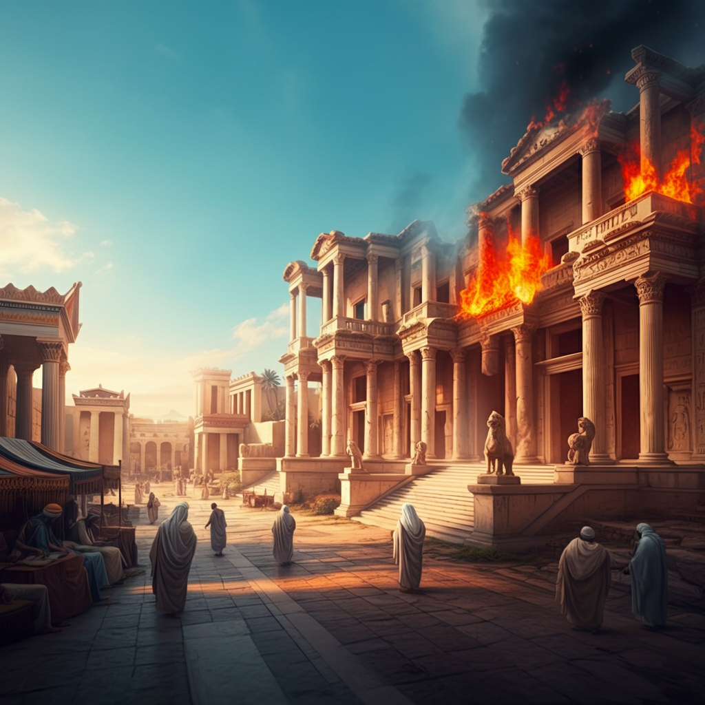 Who Burned the Library of Alexandria?